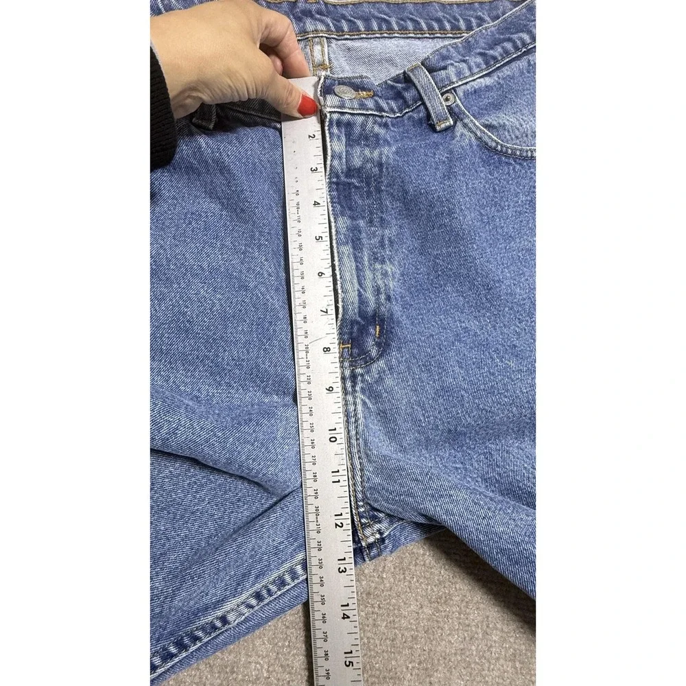 Polo Ralph Lauren Jeans Mens 36x30 Blue Denim Relaxed Fit Straight Leg High Rise